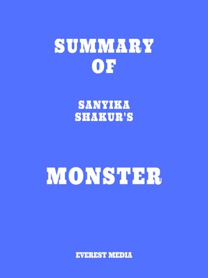 cover image of Summary of Sanyika Shakur's Monster